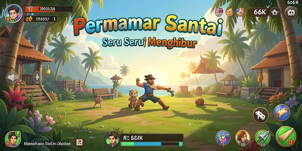 Screenshot utama 66K menampilkan momen gameplay yang menarik dan menyenangkan.
