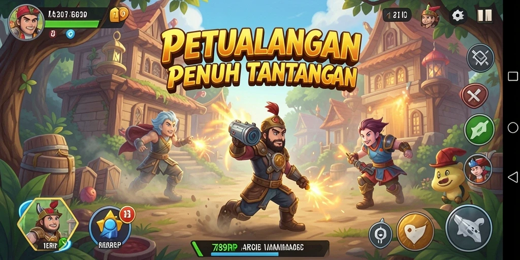 Tangkapan layar dari gameplay seru 789RP yang penuh aksi.