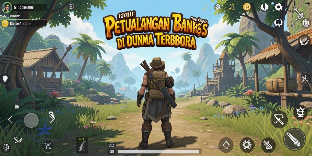 Gameplay seru dalam dunia terbuka 8II dengan berbagai petualangan.