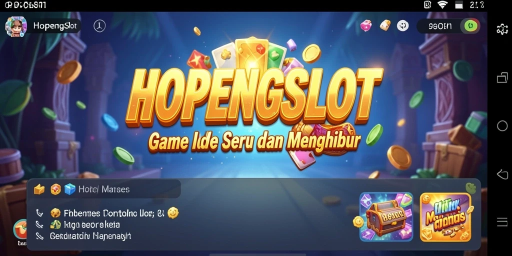 Tampilan menarik dari gameplay HOPENGSLOT yang santai dan menyenangkan.