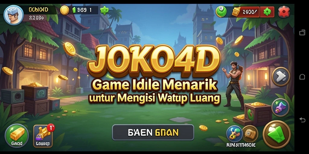 Screenshot menunjukkan gameplay santai dari JOKO4D yang menarik.