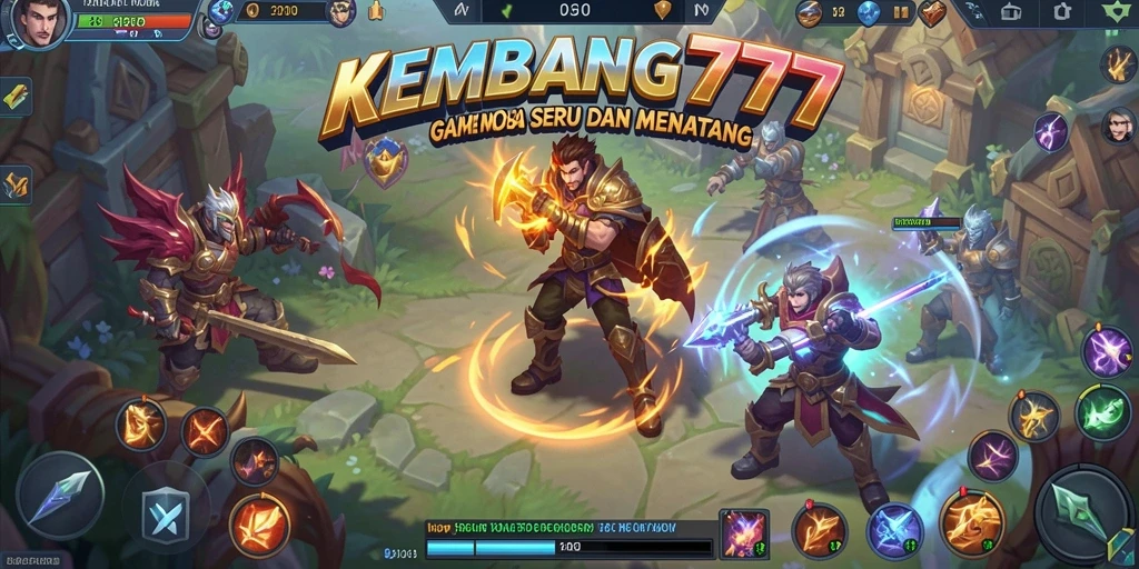 Tampilan gameplay KEMBANG777 yang dinamis dan menarik.