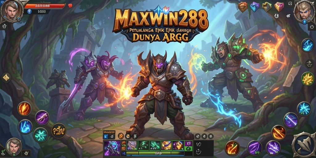 Tangkapan layar gameplay epik dalam petualangan ARPG.