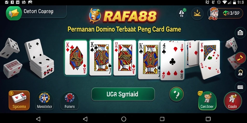 Screenshot gameplay RAFA88 menunjukkan keseruan permainan Domino.