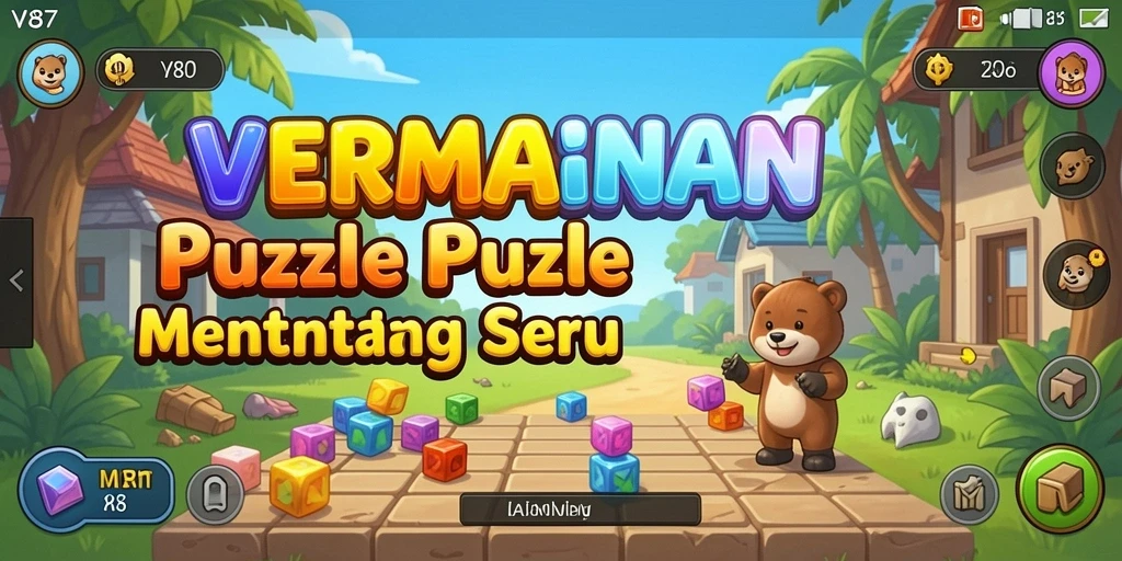 Tampilan gameplay V87 yang menantang dan seru.