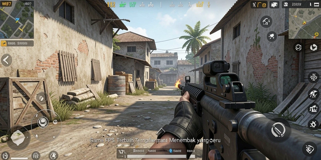 Tampilan gameplay seru di dalam <strong>WG87</strong> saat bertempur di medan perang yang penuh aksi.
